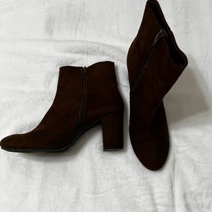 Women’s size 13 Chocolate brown booties